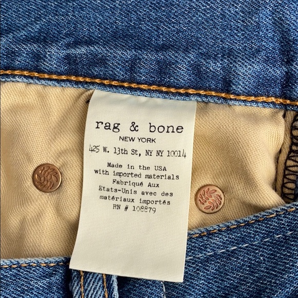 Rag & Bone  Jean O Ring Skirt Otto Sz 25 - Picture 8 of 12